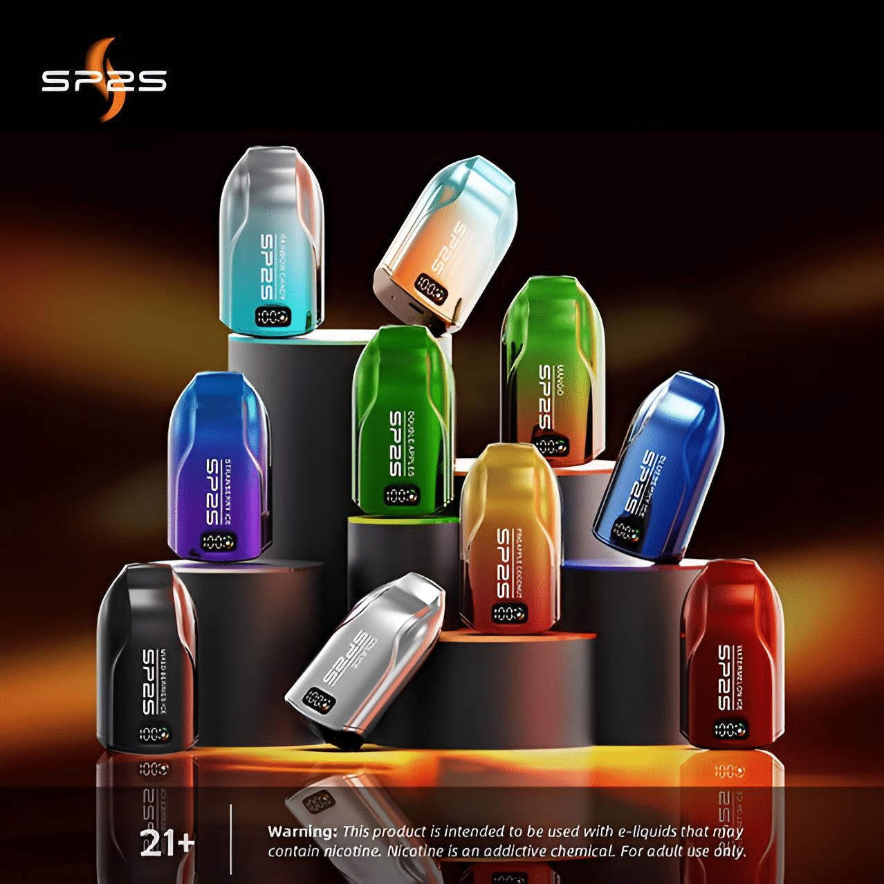 SP2S 12000口 拋棄式電子煙 發光可充電一次性煙桿 711現貨 1 sp2s 12000 puffs