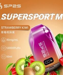 SP2S 12000口 拋棄式電子煙 發光可充電一次性煙桿 711現貨 15 草莓味