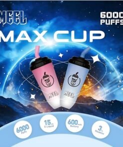 MEEL奶茶杯 6000 PUFFS 拋棄式電子煙 可充電一次性煙桿