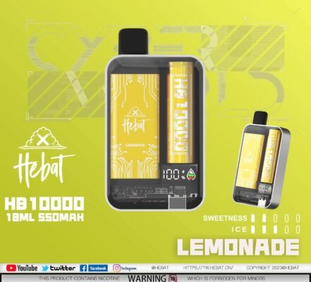 喜貝 Hebat 10000 puffs 拋棄式 一次性電子煙 台灣電子煙推薦 8 喜貝10000口拋棄式