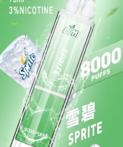 LIMI 8000口 發光拋棄式電子煙 台灣電子煙批發 24 10