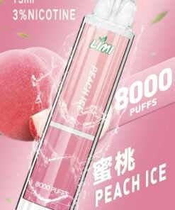 LIMI 8000口 發光拋棄式電子煙 台灣電子煙批發 20 16