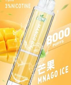 LIMI 8000口 發光拋棄式電子煙 台灣電子煙批發 23 17