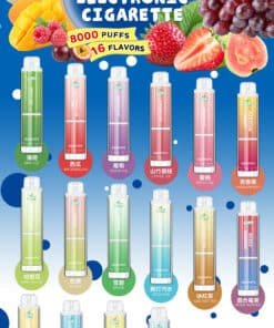 LIMI 8000口 發光拋棄式電子煙 台灣電子煙批發