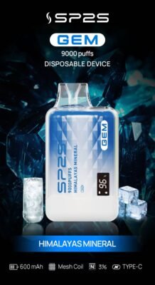 SP2S GEM 9000 PUFFS 拋棄式電子煙 一次性霧化桿 25 sp2s 9000口拋棄式電子煙
