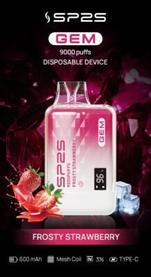 SP2S GEM 9000 PUFFS 拋棄式電子煙 一次性霧化桿 24 sp2s gem 9000 puffs一次性電子煙