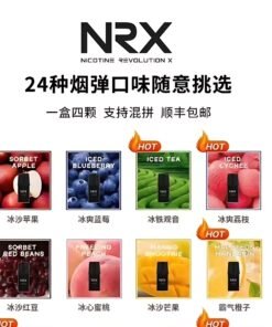 NRX3煙彈 尼威三代霧化彈 一盒四入 台灣煙彈推薦