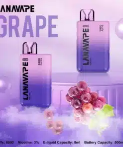 LANA6000 PUFFS 抛棄式電子煙 台灣電子煙推薦 7 lana抛棄式