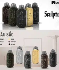 UWELL SCULPTOR 雕塑家註油主機 11W 電鍍金屬小煙主機