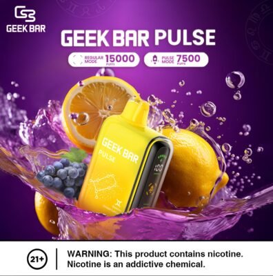 GEEK BAR PULESE 15000 Puffs 小火箭拋棄式電子煙 一次性霧化棒 10 geek bar pulse 15000 puffs