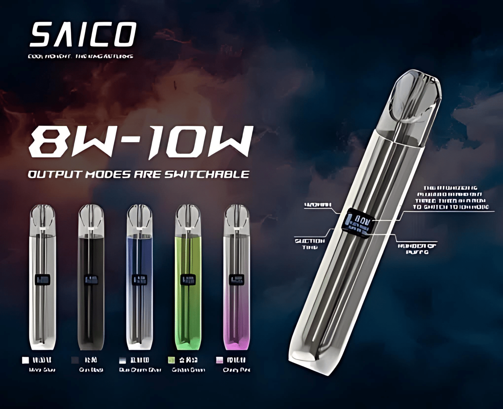 SAICO主機 炫刻煙桿 鋅合金霧化桿 通用悅刻Relx煙彈一代 1 SAICO主機 炫刻煙桿 鋅合金霧化桿 通用悅刻Relx煙彈一代