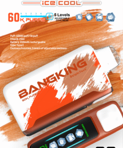 Bangking Ice Cool 60000 Puffs 超大容量拋棄式電子煙 五檔涼度可調一次性煙桿 24 Bangking Ice Cool 60k Puffs 拋棄式電子煙