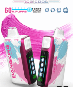 Bangking Ice Cool 60000 Puffs 超大容量拋棄式電子煙 五檔涼度可調一次性煙桿 20 Bangking 大容量可調冰拋棄式電子煙