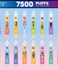 INF無限&鬼滅之刃聯名版抛棄式7500口 一次性電子煙